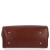 GEANȚĂ DIN PIELE cufăr Genuine Leather maro 2222
